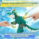 thumbnail image 5 of Super Wings Juguetes de dinosaurio de 15 '' Tino con luces de pulverización y sonidos de rugido Juguetes de dinosaurio grandes para niños de 3 a 5 Figura de acción de dinosaurio robot Tino con spray d, 5 of 5