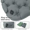 thumbnail image 5 of Inflatable Seat Cushion Portable Travel Airplane Seat Cushion Self-Inflating Camping Air Sitting Pad Portable Bleacher Cushions for Office Chair Hiking Outdoor Climbing Kayak Patio Car(Gray), 5 of 6