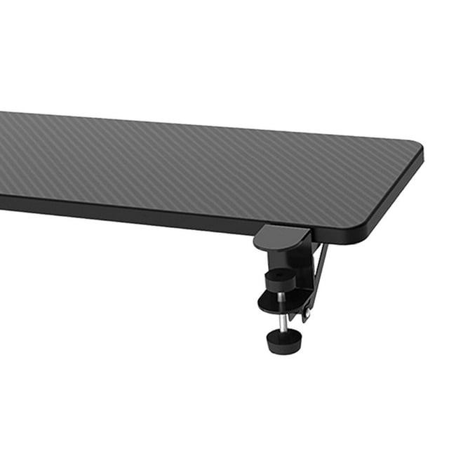 Langgg Rallonge de Bureau Ergonomique Pliable Support de Repos Plateau Ergonomique Support de Coude Bras de Poignet pour Ordinateur Bureau à Domicile Grand