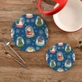 thumbnail image 2 of FREEAMG Gift Trivets for Hot Pots and Pans and Pot Holders 2PCS – Cotton Rope Round Mats, Hot Pads for Kitchens, Coasters, Placemats, 2 of 7