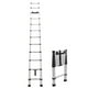 thumbnail image 1 of Escalera telescópica RecPro RV de 3,8 m compatible con Lippert On-The-Go, 1 of 9