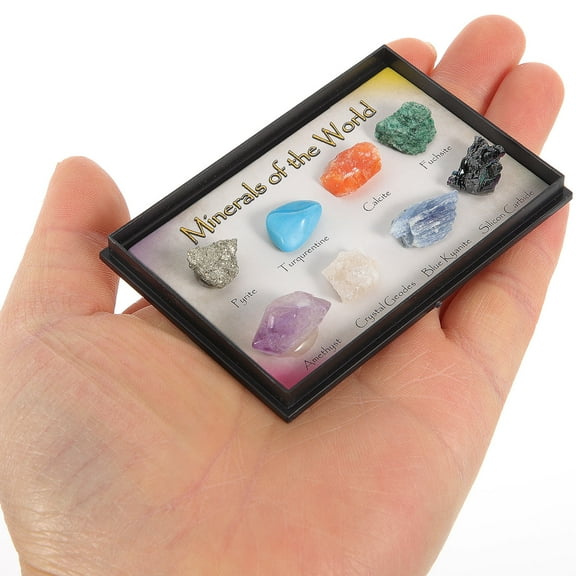 ADDHAT Irregular Stone Decor Children Geology Enthusiasts 1 Set 3.1x2.2in