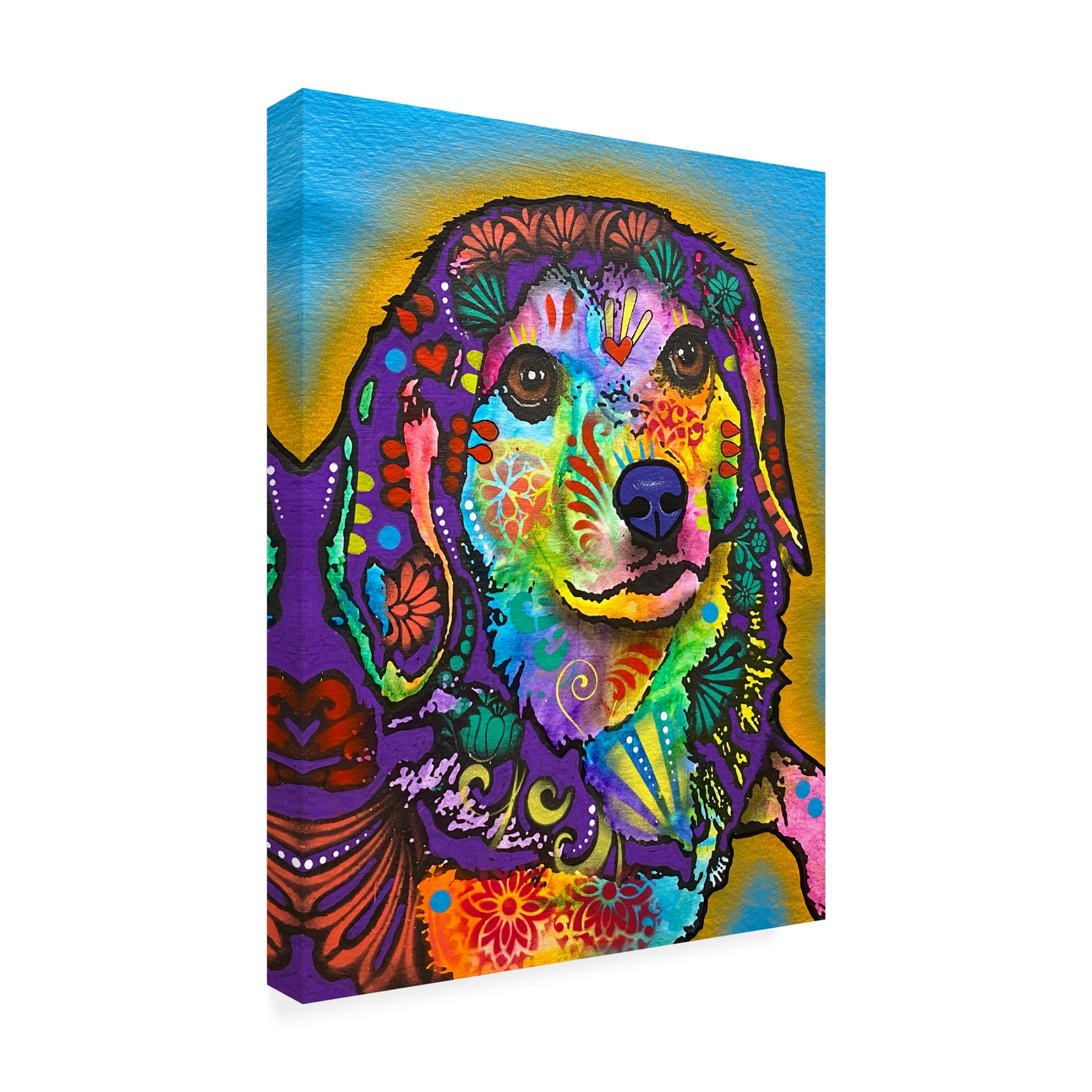 Canvas Wall Art - Dean Russo 'I Love You Daddy' Wall Art for Living Room, Bedroom, or Office Décor by Trademark Fine Art - 18 x 24 Inches