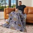 thumbnail image 4 of Hasbro Ouija Mystical Ouija Silk Touch Throw Blanket 50x70 inches, 4 of 4