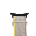 thumbnail image 2 of Suodoka Replacement Nylon Loop Strap for Samsung Galaxy Watch 7 Ultra 47mm (1.85 inches) - Rugged Outdoor Sport Woven Wristband for Men and Women, Beige, 2 of 9