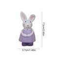 thumbnail image 3 of QuanTara Easter Bunny Towel - Coral Fleece Soft Bath & Beach Towel, Cute Rabbit Design Holiday Gift, Decorative Hand Towel for Kids Adults, Easter Basket Stuffers, 3 of 6