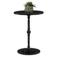 thumbnail image 4 of Pemberly Row Contemporary Spindle Table in Black Wood Finish, 4 of 5