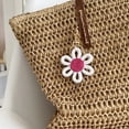thumbnail image 4 of Daisy Groovy Party Favors Boho Woven Macrame Groovy Flowers Keychains Daisy Keychain for Boho Themed Birthday Carnival Party Return Gift, 4 of 6