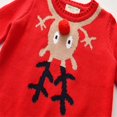 thumbnail image 3 of Baby Girl Boy Christmas Sweater Cartoon Knitted Pullover Top, 3 of 6