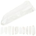 thumbnail image 3 of RENACLIPY Clear Crystal Wands Lightweight for Yoga and Home Decor 10Pcs, 3 of 8