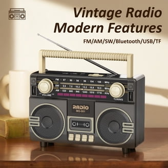 SANSUI F28 Mini Elderly FM Radio Outdoor Wireless Bluetooth