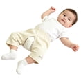 thumbnail image 4 of Loopsun Kids Boys Girls Summer Soft Breathable Elastic Waist Casual Split Crotch Shorts, 4 of 4
