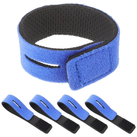 BESTSKY 2026 New 5Pcs Fishing Rod Wrap Fishing Pole Strap Fishing Rod Belts Ties Strap Fishing Pole Sleeve Strap for Fishing Boating Camping Outdoor Travel