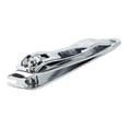 thumbnail image 1 of Silver Tone Metal Slanted Edge Foot Nail Fingernail Clipper Cutter Manicure Pedicure Tool, 1 of 4