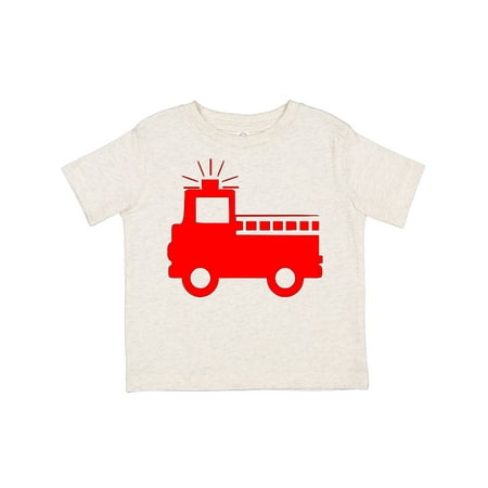 

Inktastic Red Fire Engine Gift Toddler Boy or Toddler Girl T-Shirt