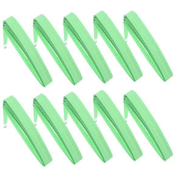 Gupbes Tennis Racket Grip Tap,Fishing Pole Sweat Band,Badminton Racket Overgrip Perforated Stickiness Skidproof Antiskid Sweat Band Grip Tap
