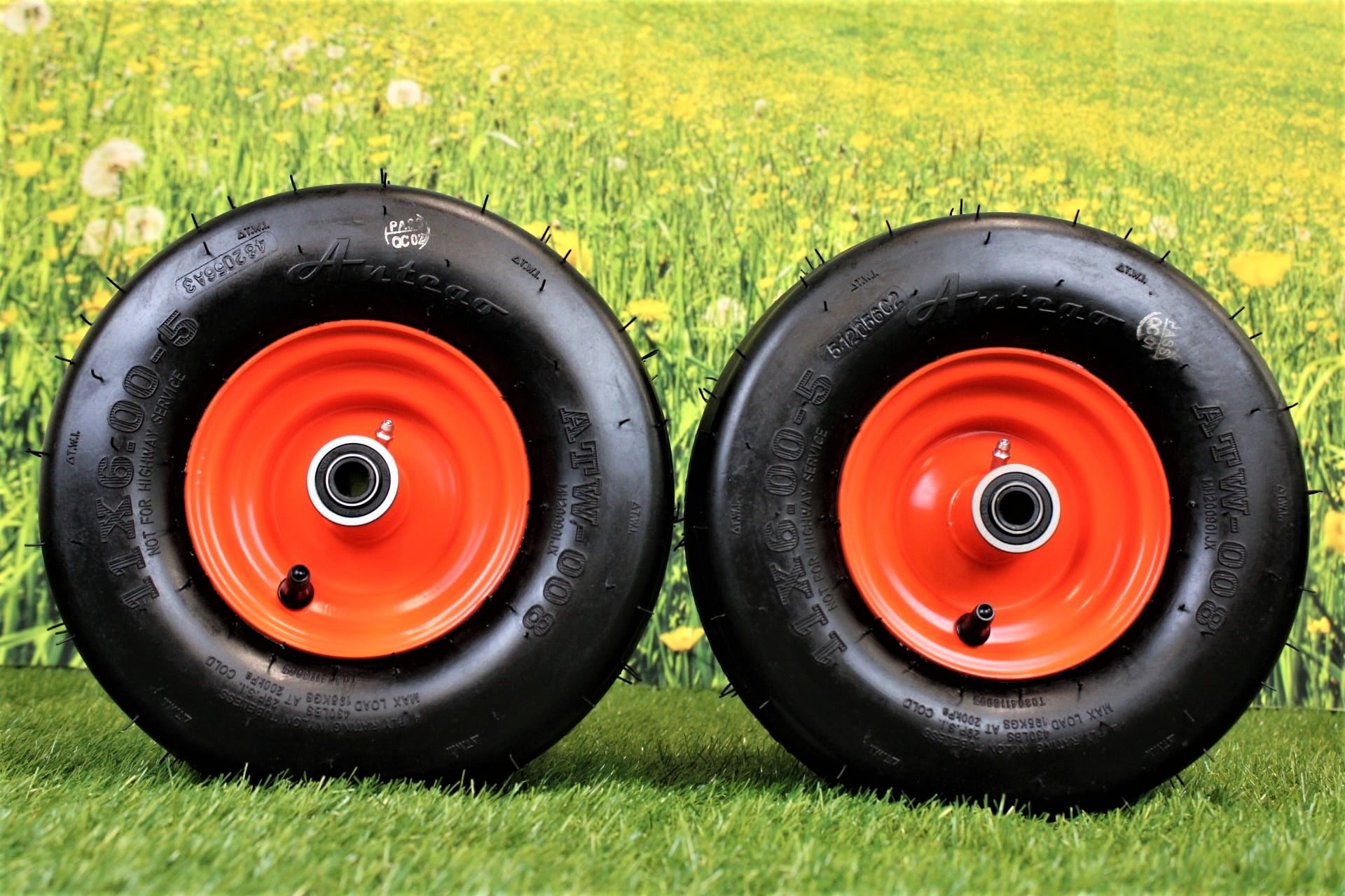 Antego 11×6.00-5 Assemblies Tire and Wheel 2-Piece Bad Boy Pneumatic Lawn Mower Parts