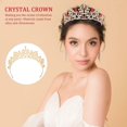 thumbnail image 2 of Princess Birthday Tiara Rhinestone Crystal Crown For Women Wedding Hair Accessories Elegant Alloy And Rhinestone Material Ideal For Parties Proms And, 2 of 3