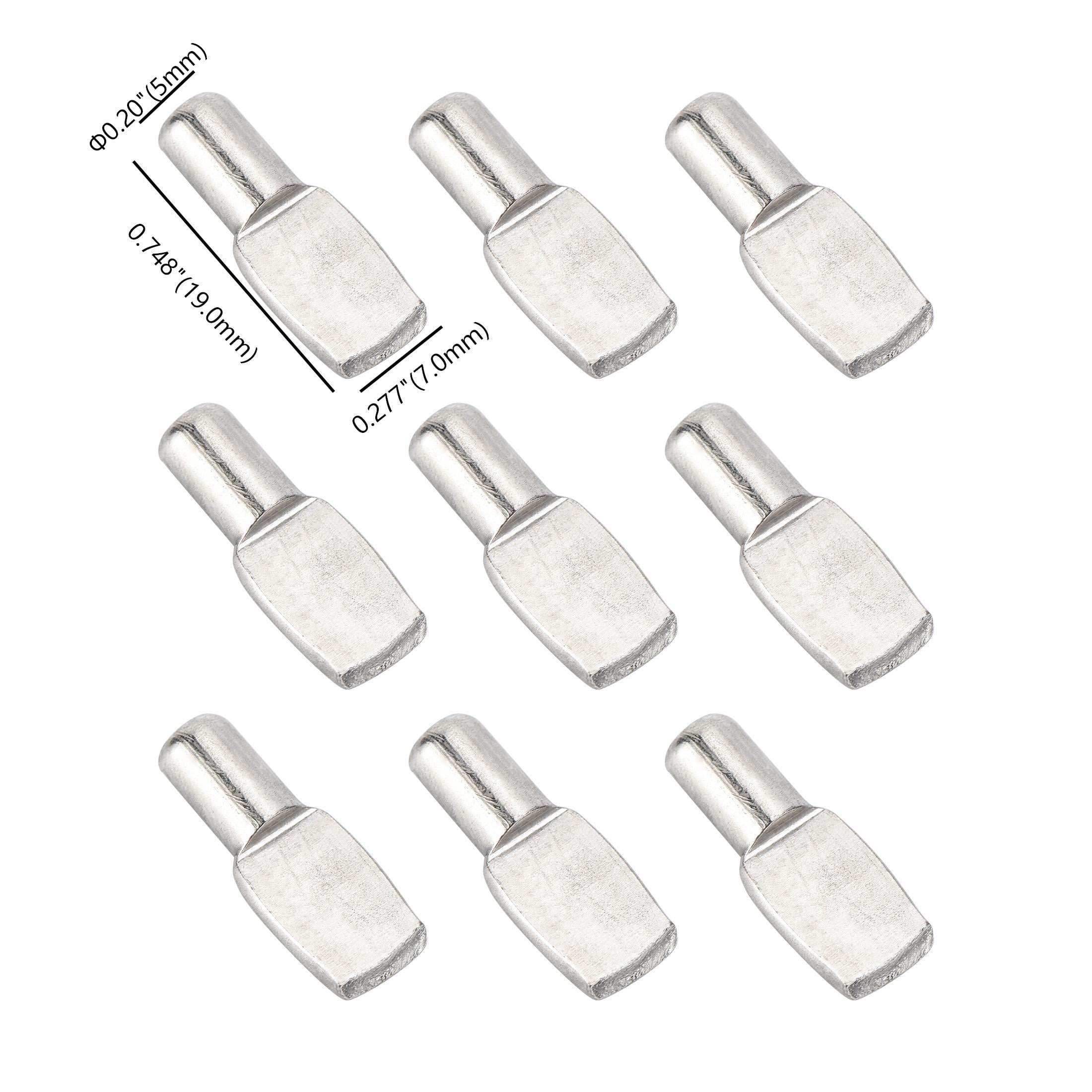 Hyper Tough 5mm Shelf Pin, Satin Nickel, 60 Pack