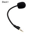 thumbnail image 1 of Headset Microphone Plug Play Replaceable Flexible 3.5mm Omnidirectional Gaming Headphone Microphone Compatible Logitech-G Pro X, 1 of 5