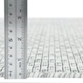 thumbnail image 6 of Rugs.com Outdoor Solid Collection Rug – 4 Ft Round Light Gray Flatweave Rug Perfect For Kitchens, Dining Rooms, 6 of 6