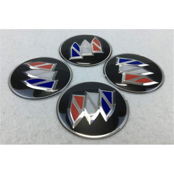 jdmotive Automotive Decals & Stickers Aluminum, 4 Pieces