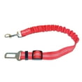 thumbnail image 2 of Flmtop Chien de Compagnie Traction Ceinture de Sécurité Tampon Élastique Réfléchissant Corde de Sécurité de Remorquage Rouge, 2 of 8