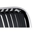 thumbnail image 4 of For BMW 325i/330i 2002 2003 2004 2005 Grille Passenger Side | Sedan/Wagon | Chrome Frame and Black Inner | Replacement For BM1200127 | 51137030546, 615343299204, 4 of 5