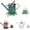 Green, variant on Metal Watering Can for Outdoor Plants, 1 Gallon Galvanized Steel Watering Can with Removable spout for Outdoor & Indoor Use, Perfect for Garden Flower, Houseplants, Forest Green