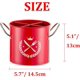 thumbnail image 4 of Estante para utensilios de cocina, Estante cubierto grande con manijas de acero inoxidable Estante para platos cubierto con divisor extraíble Ideal para utensilios de cocina Se puede usar como un estante para esponjas, rojo brillar Electrónica, 4 of 5