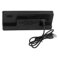 thumbnail image 2 of Bgsha LED Digital Clock Smart LED Mirror Alarm Clock with Voice Activation Temperature, 2 of 10