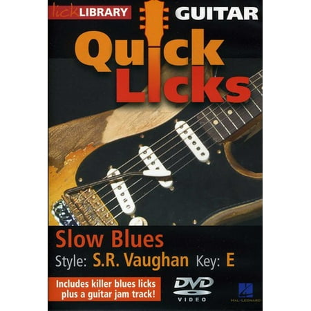 Quick Licks: Stevie Ray Vaughan Slow Blues - Key: E (DVD)