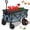 Blue, variant on Sekey 220L Collapsible Foldable Wagon, 330lbs Weight Capacity Garden Wagon, Heavy Duty Folding Utility Beach Cart