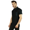thumbnail image 4 of Bestman SolidÂ&nbsp;Button DownÂ&nbsp;ShirtÂ&nbsp;For MensÂ&nbsp;Loose FitÂ&nbsp;Formal/ Casual Short SleeveÂ&nbsp;Shirt, 4 of 7