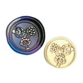 thumbnail image 2 of ZPAQI 10 Pcs Leaf Sealing Wax Stamp for Envelopes Cards Plant Series Wax Seal Stamp, 2 of 21