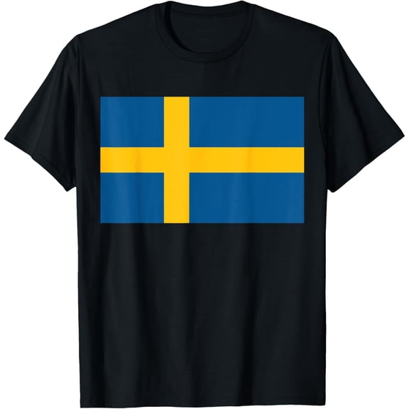 Playful Comfort Tee - Flag of Sweden Swedish T-Shirt