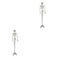 thumbnail image 4 of Guardoinrt Skeleton for Mermaid Plastic Bone Unique Halloween Decor Posable Joints Skeletons ABS Size For Needs 2Set, 4 of 6