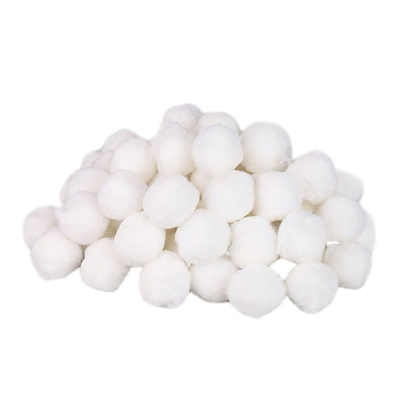 Swimming Pool Filter Sponge Ball Used for Swimming Pool Friendly Fiber Filter Media for Swimming Pool Sand Filters Pool Filter Ball 4//32Pack Scum Sponge Balls Bathtub spa Cleaning