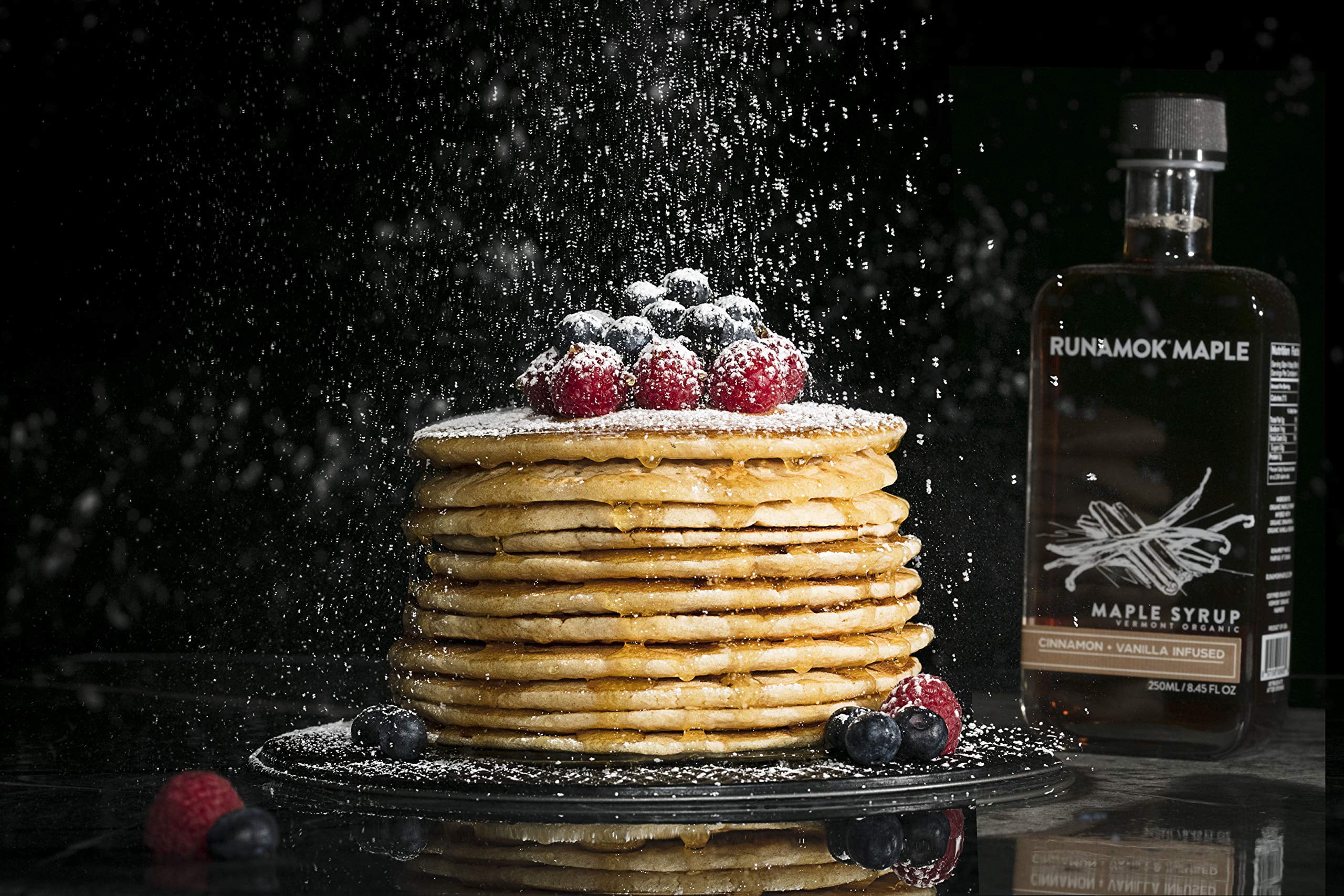Runamok Cinnamon + Vanilla Infused Maple Syrup 8.45 fl oz