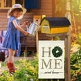 thumbnail image 4 of Garden Flag Spring Garden Flag Spring Flag Yard Flag Seasonal Garden Flags Small Flags Spring Yard Flags Double Sided Porch Flag Welcome Lawn Flags Burlap, 11.8X 17.7 Inch, Home, 4 of 7