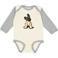 thumbnail image 3 of Inktastic Shepherd Puppy Boys or Girls Long Sleeve Baby Bodysuit, 3 of 5