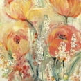 thumbnail image 2 of OToole, Tim 20x20 Gold Ornate Wood Framed with Double Matting Museum Art Print Titled - Spring Tulip Array II, 2 of 4