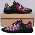 thumbnail image 3 of Faith Over Fear Breast Cancer Awareness Shoes Sneakers for Women Men Black Size 9, 3 of 7
