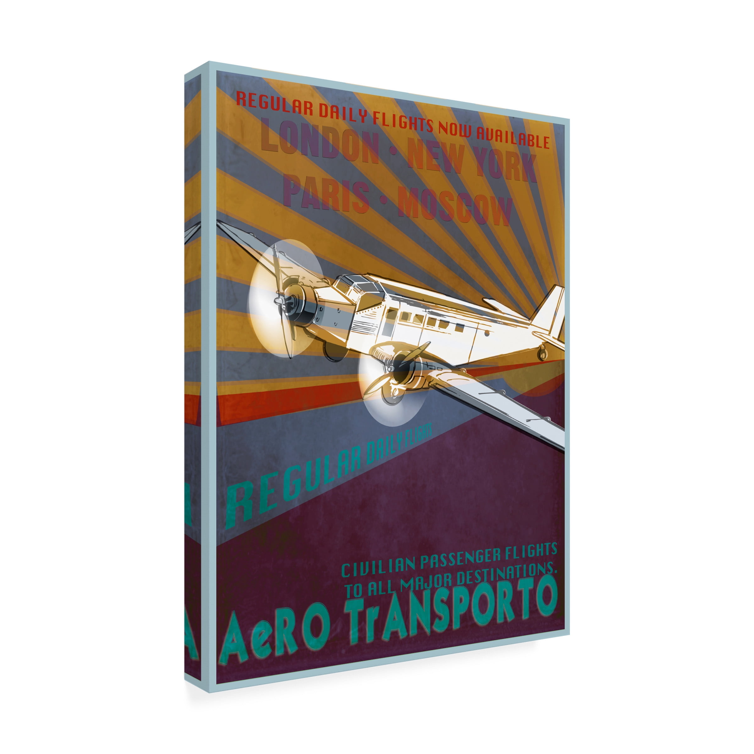 Sidney Paul and Co. 'Transporto' Canvas Art