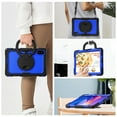 thumbnail image 5 of For Xiaomi Redmi Pad 2 11 inch 2025, 360 Rotating Shockproof Cover with Stand, Handle, Shoulder Strap, Dark Blue Panel, 5 of 7