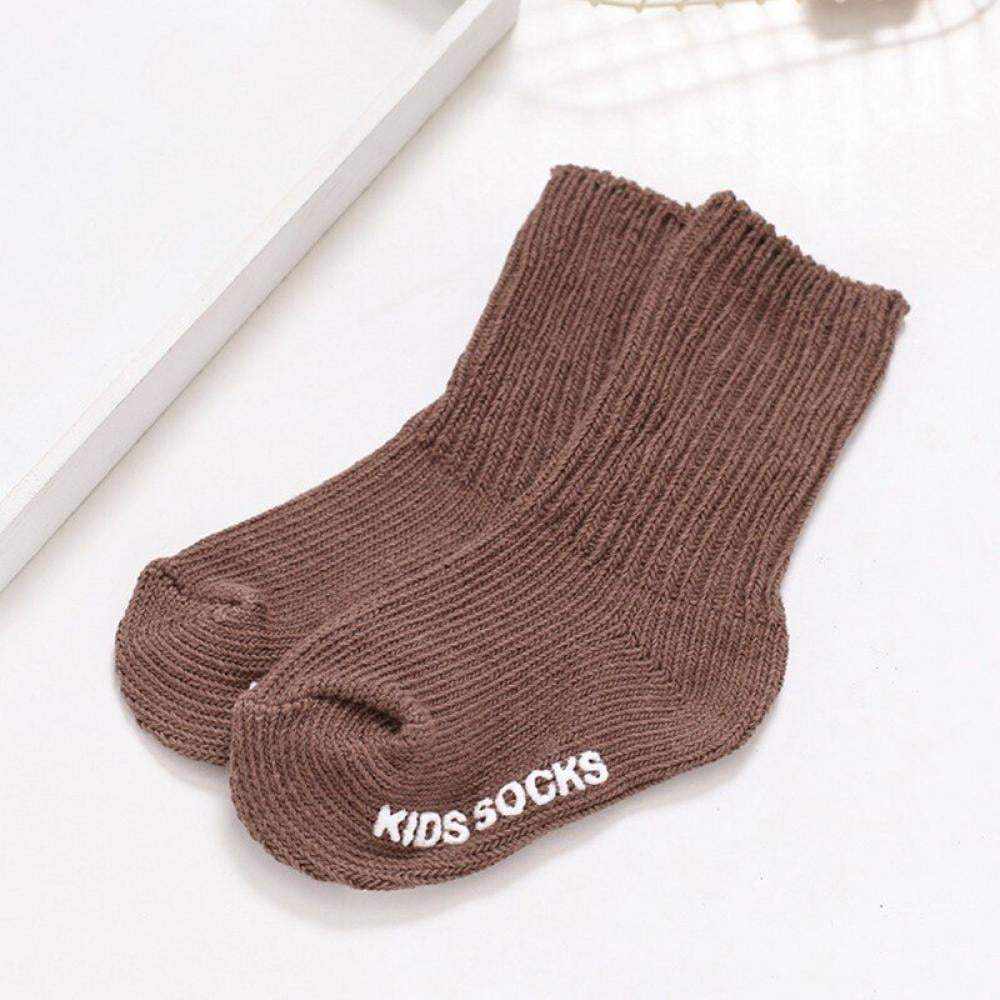 Details about   3Sets of 100% Cotton Soft Warm Thick Socks for Baby Infant Toddler Kids 0-4yrs 