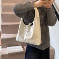thumbnail image 3 of Purse Shoulse Slouchy Hobo Bag Bolso para Mujeres Color Sólido PU Cuero El Compras Viajes, 3 of 9