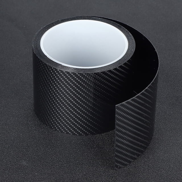 Adhesivo Protector de Coche Película Protectora de Fibra de Carbono Negra Protector de Borde de Puerta de Coche Adhesivo Antiarañazos ANGGREK Otros