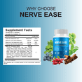 thumbnail image 2 of (5 Pack) Nerve Ease Pills, NerveEase Premium Nootropic Supplement (300 Capsules), 2 of 8