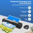 thumbnail image 3 of A3 Laminator Machine, 13 inch Cold Hot Laminating Machine with Laminating Sheets, Paper Trimmer and Corner Rounder, Fast Warm No Jam Personal Thermal Laminator Machine 11x17 for Home Office School, 3 of 7